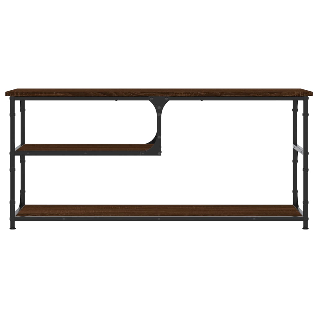 Vidaxl TV Stand, Brown Oak, 103X38X46.5 Cm