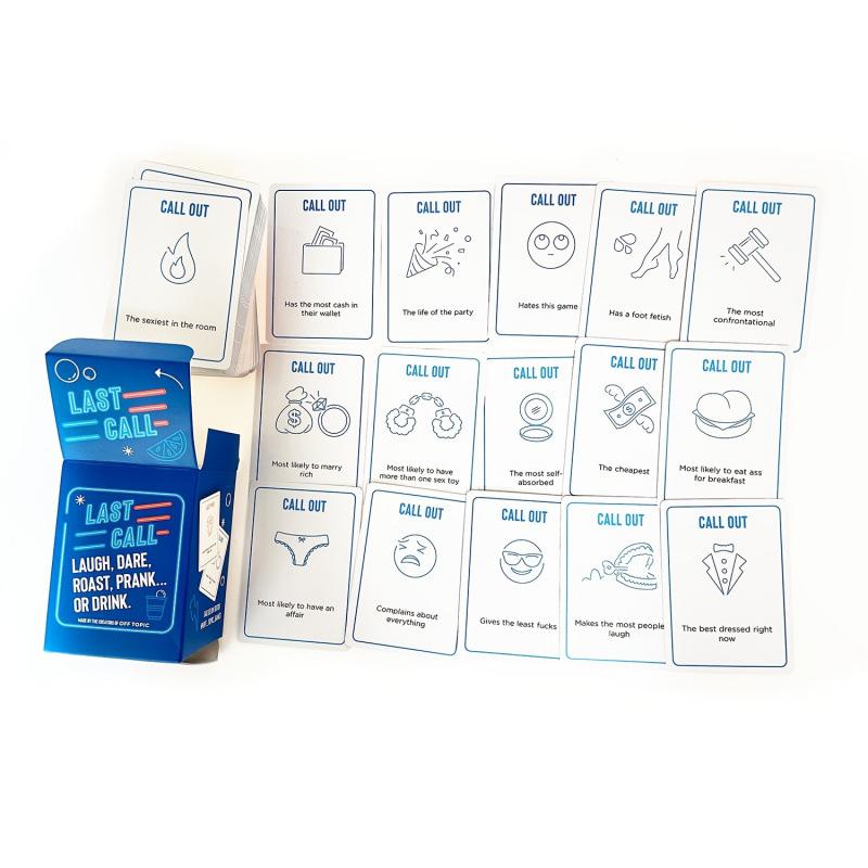 Gioco di Carte per Feste – Carte Gioco da Tavolo Interattive per Feste, Vacanze e Riunioni di Gruppo, Divertente Rompighiaccio per Amici e Famiglia