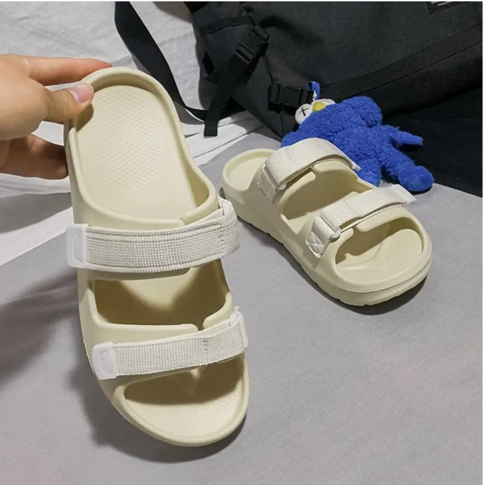 2025A Pair of Men's Slippers, Wear-Resistant, Sports, Soft-Soled, Comfortable, Outdoor Outer Wear, Men's Shoes, New Summer Shoes