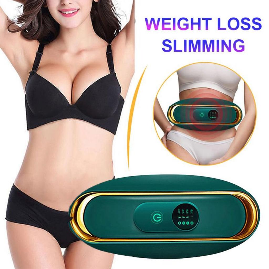 New Electric Slimming Machine Fitness Exercise Equipment Stovepipe Thin Belly Slimming Artifact Household Female Slimming Belt
