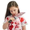 Halloween Bloody Knife Prop - Realistic Fake Plastic Knife For Horror Costumes, Scary Party Accessories & Haunted House Decor