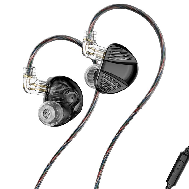 TRN V10 PRO Earphones  2BA+2DD Dual Dynamic Driver and Dual Balanced Armature Hybrid In-Ear Monitors Headphones