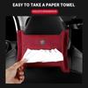 Car Tissue Box Sun Visor Seat Back Hanging Bag Accessories For Alfa Romeo Giulia Giulietta 156 159 147 Mito Stelvio Sportiva GT Khg156