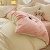 Sleepy Grid Cotton, Pure Cotton, Washed Cotton, Simple Striped Single Duvet Cover