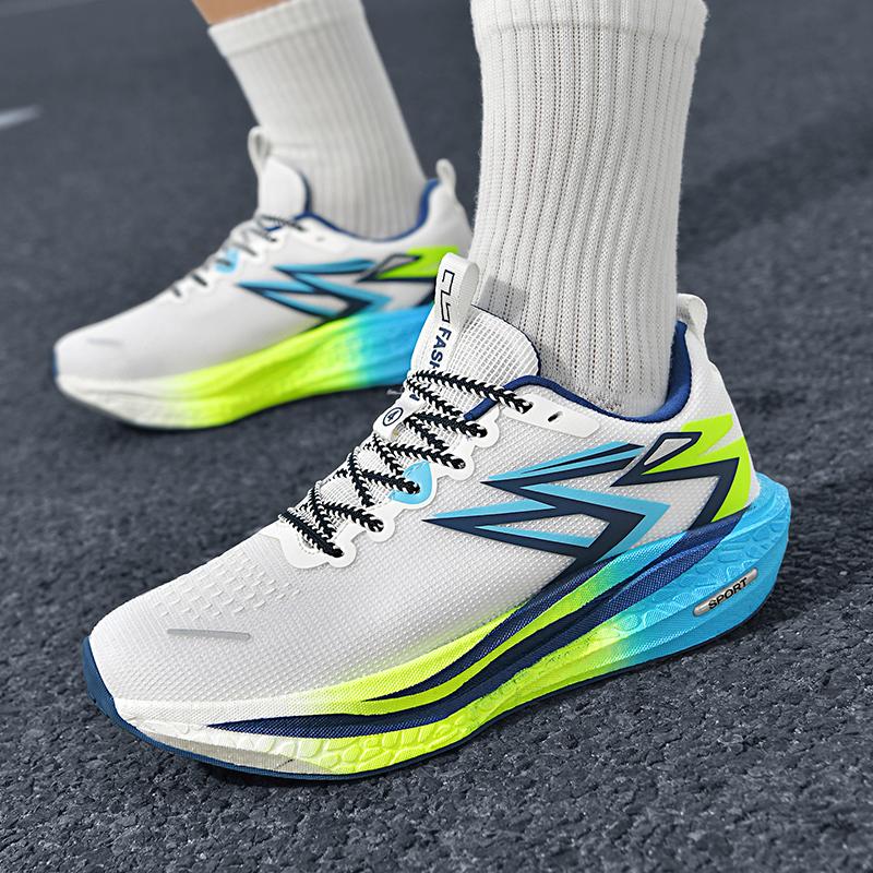 Running Sneakers Men Lightweight Breathable Non-Slip Wear-Resistant Soft Gym Jogging Shoes Comfort Marathon Sport Shoes for Man