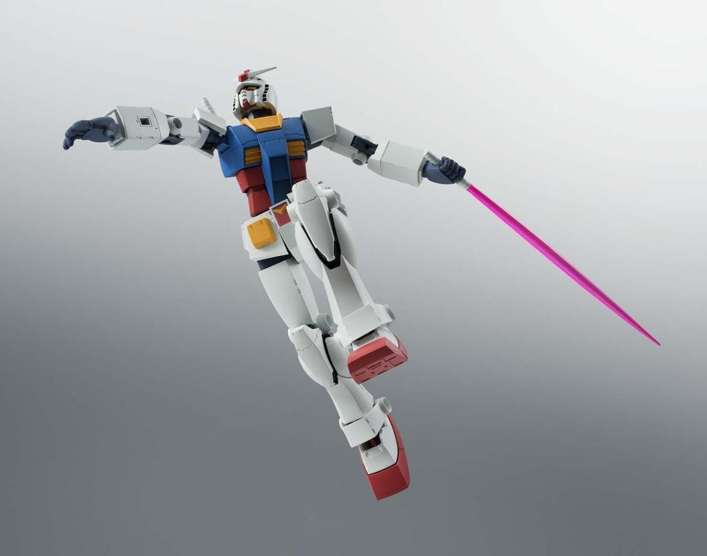 TAMASHII NATIONS ROBOT Spirits Mobile Suit Gundam [SIDE MS] RX-78-2 Gundam Ver. A.N.I.M.E. Resale Approx. 125mm ABS&PVC Painted Movable Figure