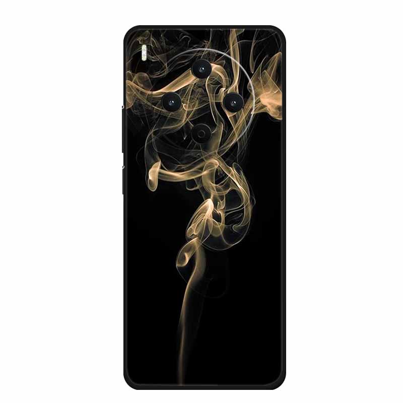 Black Silicone Case For Vivo Y500 Pro 5G 2025 Case Cartoon Cat Soft Back Cover For Vivo Y500 Pro Phone Case 6.67" Fundas Coque