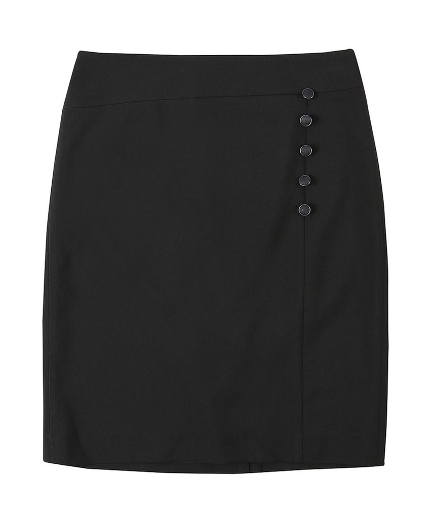 MESENSE Button Detail H Skirt_Ma99Skm101Z