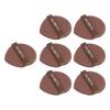 28Pcs Triangle Powder Puff Soft Face Loose Powder Wet Dry Makeup Cosmetic Sponge Coffee