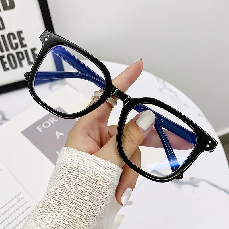 Ultra Light Square Comfortable Large Eyeglasses Fashion Women Optical Prescription Glasses Frame Men High Quality