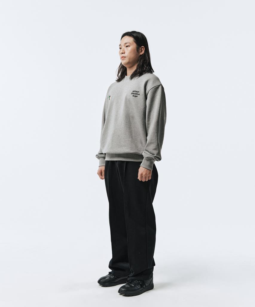 GUTBAUM Athletic Straight Sweatpants / Black