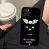 D-Deltarune Ralsei Phone Case For Iphone 17 16 15 14 13 12 11 Pro Max Plus Black Shell Cover Case