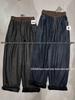 Xiao Wang's Korean Style High Waist Fleece-Lined Plus Size Denim Harem Pants