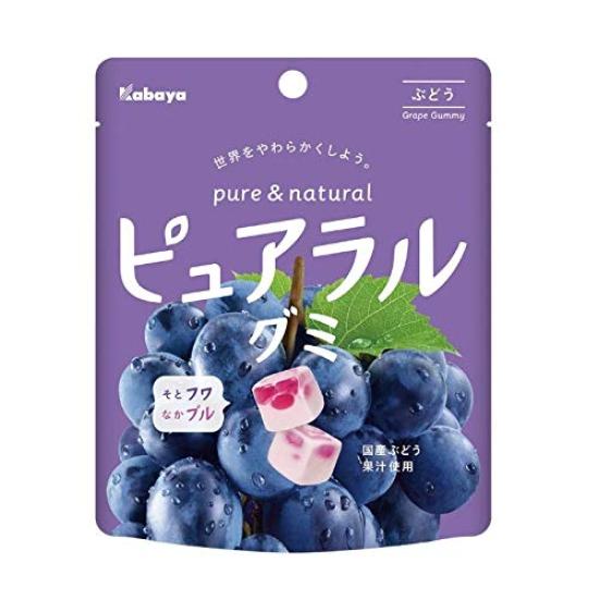 

Kabaya Foods Kabaya Pureal Gummy Grape 58 г x 8 пакетов