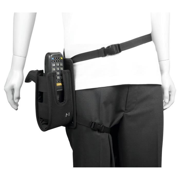 MOBILIS Refuge Holster pour terminal de saisie Gun avec ceinture 90x240x700 Noir