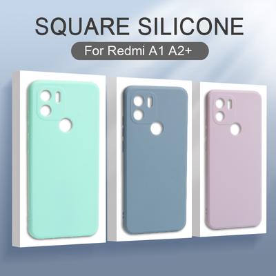 For Xiaomi Redmi A1 Case Cover For Redmi A1 Capas Phone Liquid Silicone Shockproof TPU Soft Case For Redmi A1 A2 + Plus Fundas