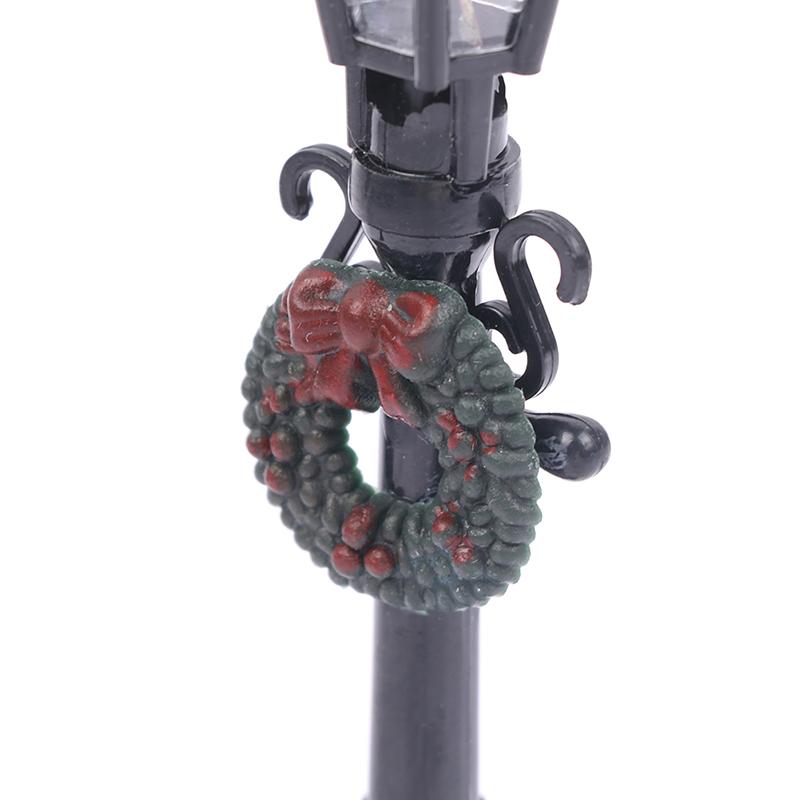 4Pcs/Set Mini Street Light Models Dollhouse Streetlight Micro-Landscape Fairy Garden Accessories