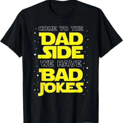 Viens Côté Papa Nous Avons de Mauvaises Blagues T-Shirt