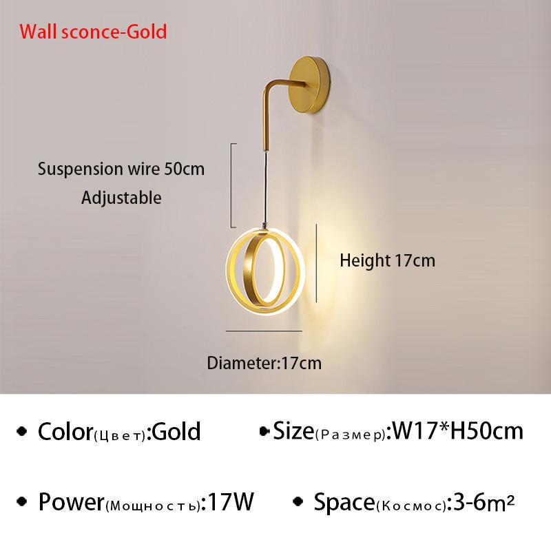 

Современный светодиодный подвесной светильник Креативный светильник для спальни, прикроватная лампа, подвесной светильник для кабинета, столовой, дома, люстра для внутреннего освещения, настенное бра Tricolor White