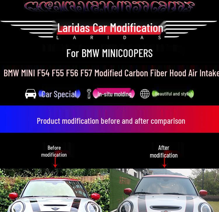 MINI Cooper S JCW F54-F57 Hood Vents & Scoop Accessories
