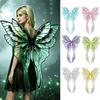 Colorful Butterfly Wings Wearable Angel Wings Magical Elf Cosplay Wing  for Women Girls