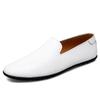 High End Brand Men's Office Business Shoes Elegant White Loafers Luxurious Men's Wedding Pointed Shoes Soft Comfortable