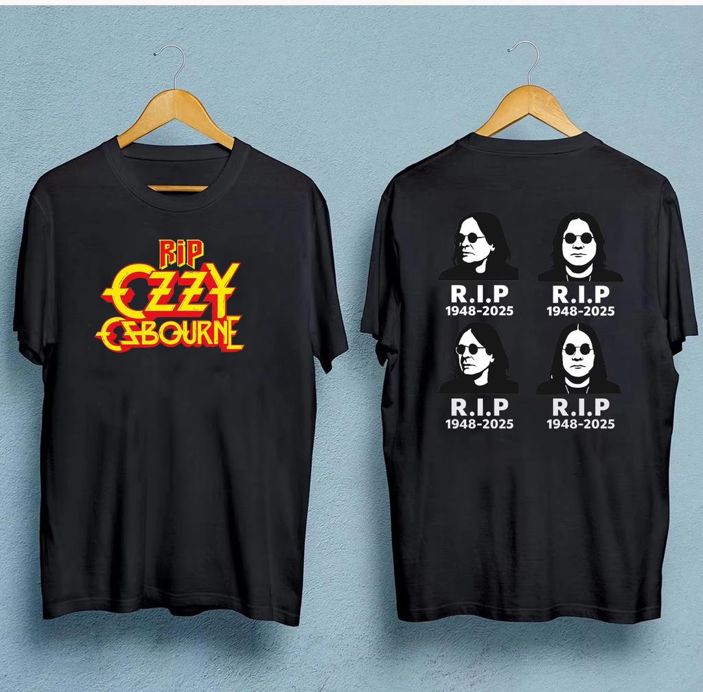 Ozzy Osbourne Memorial Shirt No More Tears 1948–2025 Tribute Tee Rock Legend RIP Thank You for
