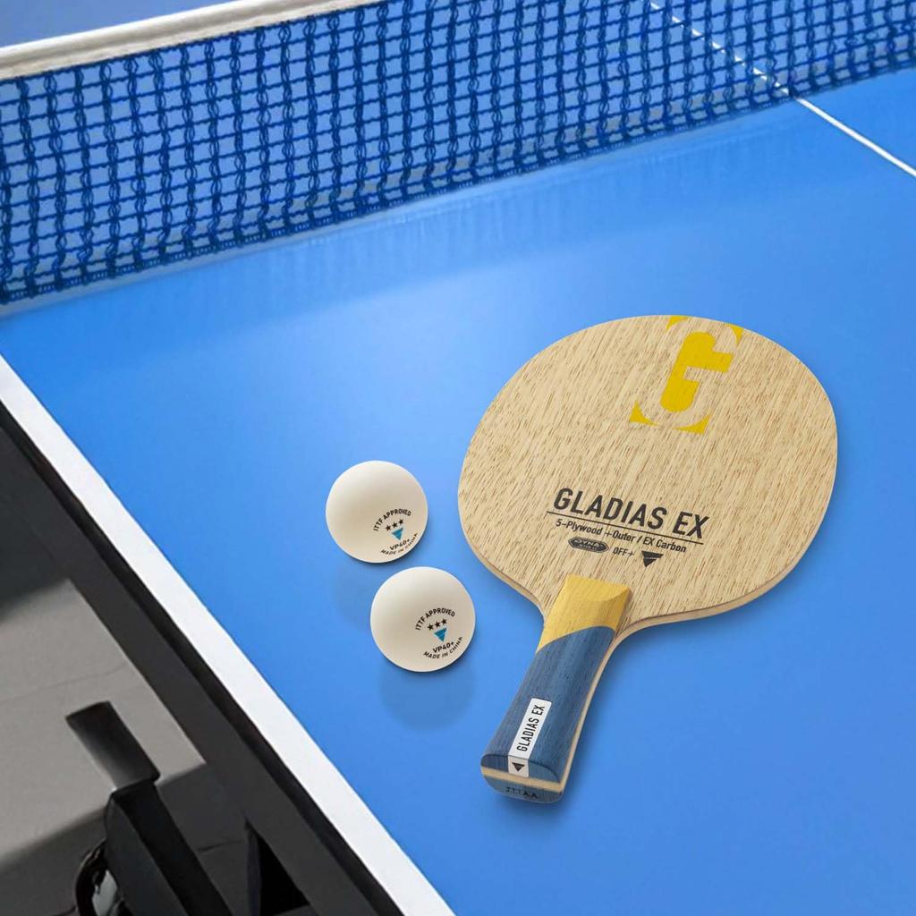 Victas Gladias EX Flare Table Tennis Offensive 310514 Racket, Shakehand,