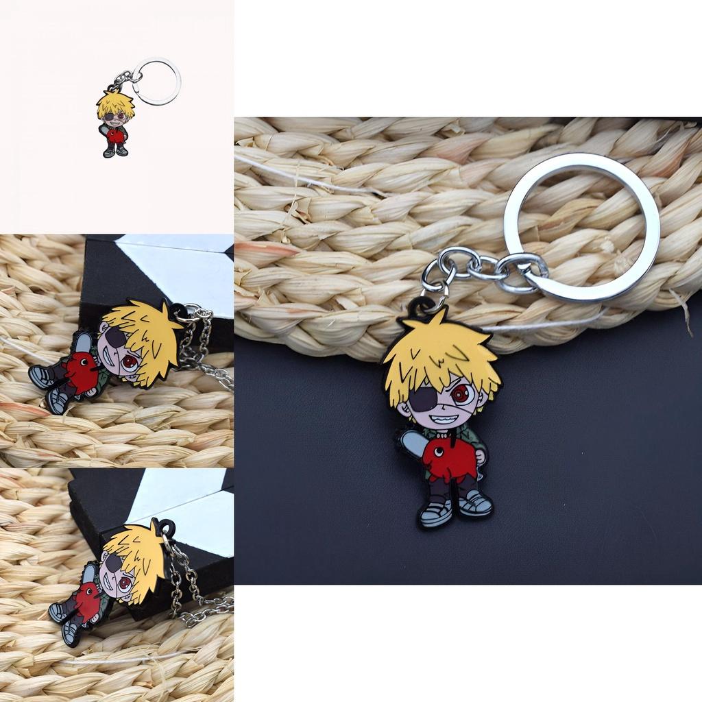 Chainsaw Man Denji Zinc Alloy Keychain/necklace Perfect Gift For Fans!