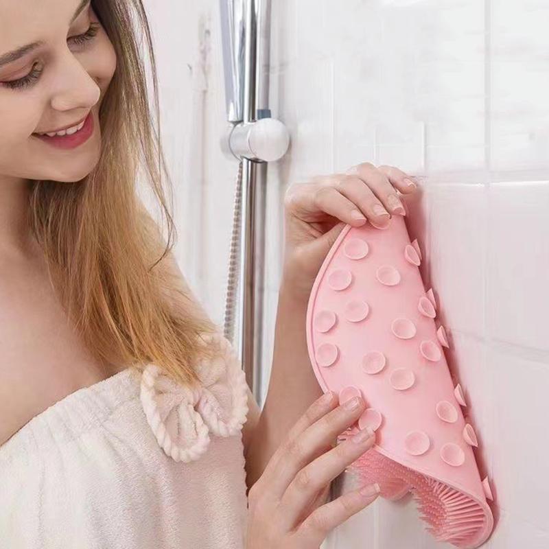 WTEMPO 1PC Small Bath Mat Multifunctional Bathroom Shower Massage Mats Home Non-slip Foot Mats