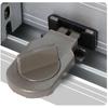 Cerradura de Ventana Deslizante de Aleación de Aluminio y Pestillo de Seguridad Infantil