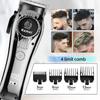 Kemei KM-1708 Professional Electric Barber Hair Clipper Rechargeable Hair Trimmer  Beard Razor Cordless Men Hair Cutting Machine