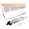 Aluminum Alloy Wind Chime with Wood Base Silver Color and Tripod Stand 36 Tones Wind Bell