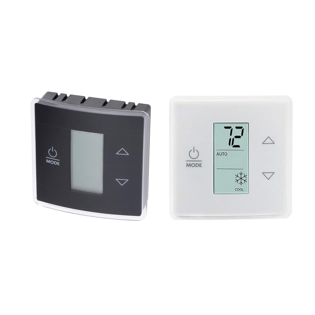 3316250.712 Wall Thermostat for Air Conditioner Digital Temperature Backlight Display Cool/Furnace/Heat Strips
