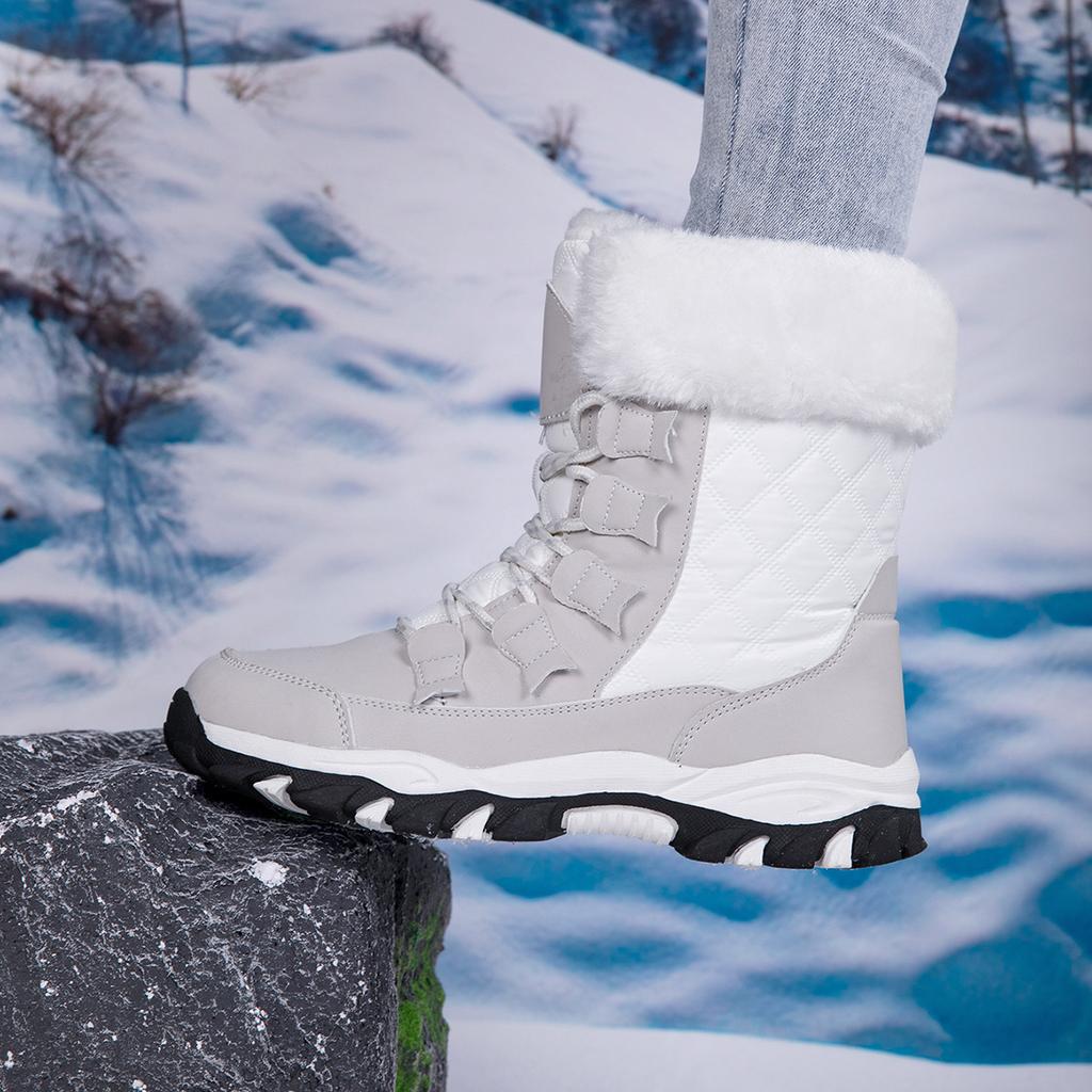 Snow boots Winter cotton boots Short boots Mountaineering sole boots Cotton shoes