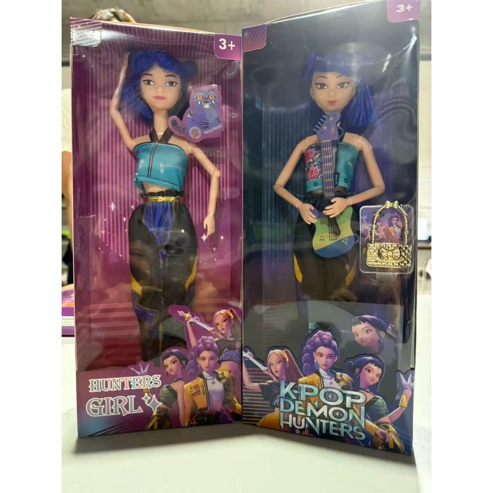 Bebek Oyuncakları Kpop İblis Avcıları Aksiyon Figürü Oyuncak Rumi Mira Zoey Güzel Prenses Bebek Bebekler Plastik Kendin Yap Oyuncak Kızlar için
