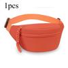 1/2pcs Outdoor Sports Waist Bag Nylon Material Couple Chest Bag Commuting Travel Crossbody Shoulder Bag Suitable for Daily Use