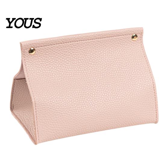 Stylish Leather Tissue Box Box, Easy Open Waterproof PVC Design, Simple Long-lasting Container Style Durable Anti-Crack Dispenser for Home E