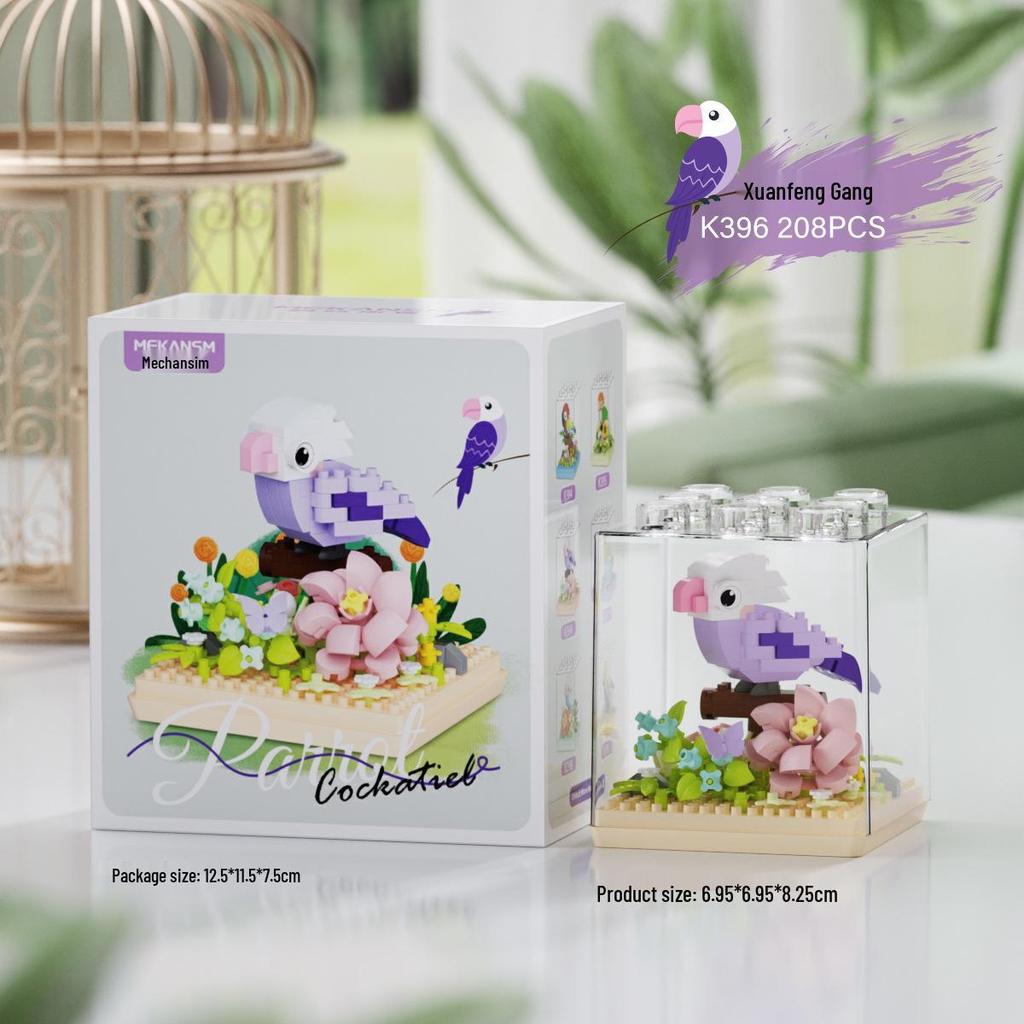 Compatible Lego Original Macaw Bird Educational Building Blocks for Children