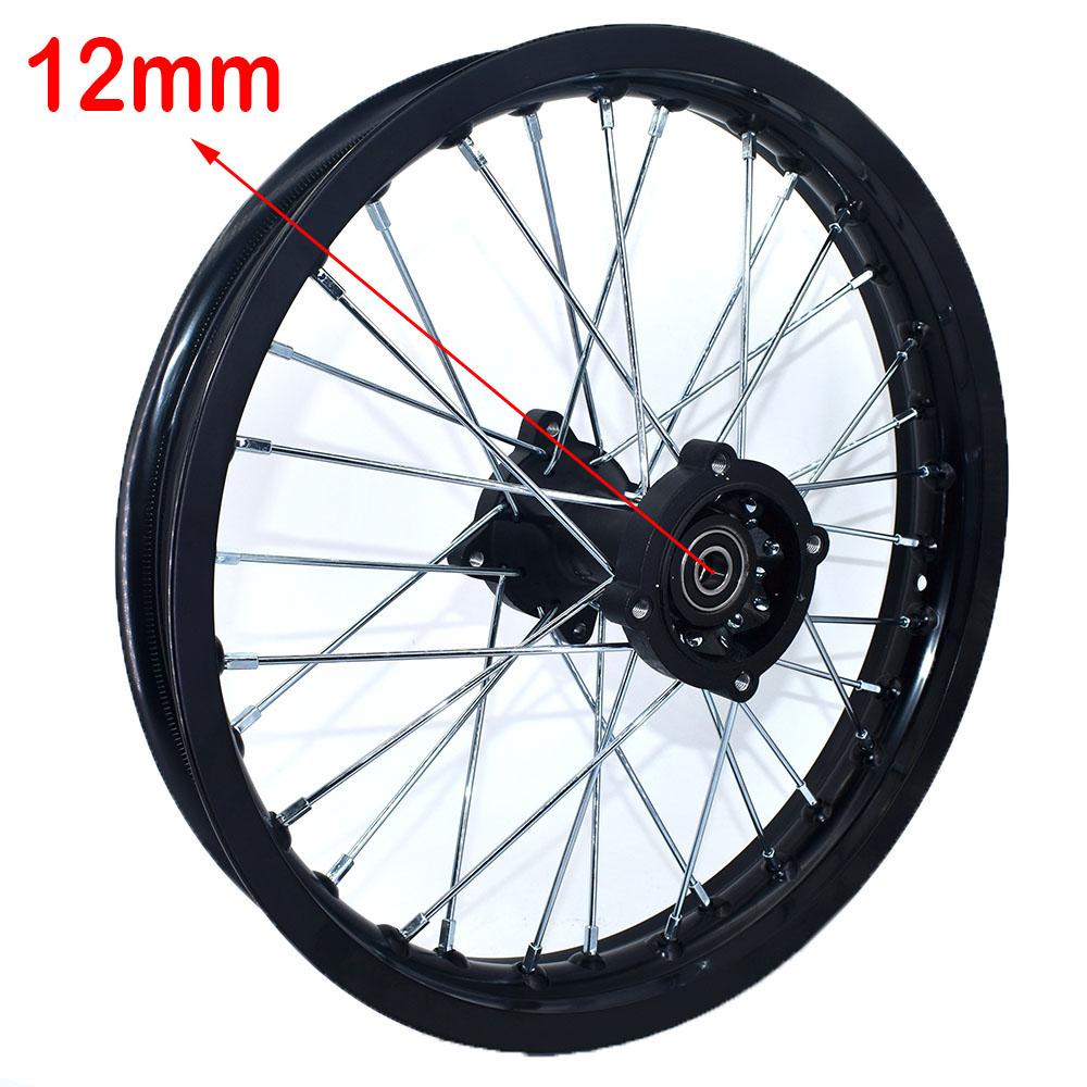 Aluminum Alloy 1.85X16 Inch Rear Rims Disc Plate Wheel Rims 1.85X16"inch for KLX CRF Kayo Apollo BSE Pit Bike Dit Bike