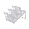 Paper Cup Holder Rack Slanted Countertop Organizer Compact for Coffee Shops, Cafes, Beverage