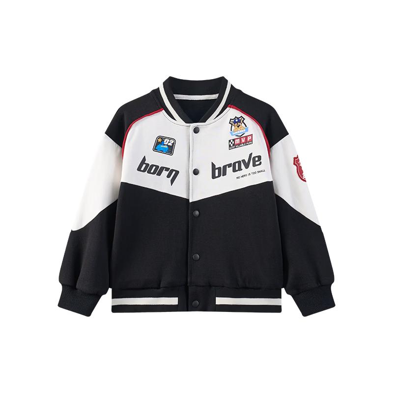 

Paw Patrol Boys Hip-Hop Motorcycle Baseball Jacket 105