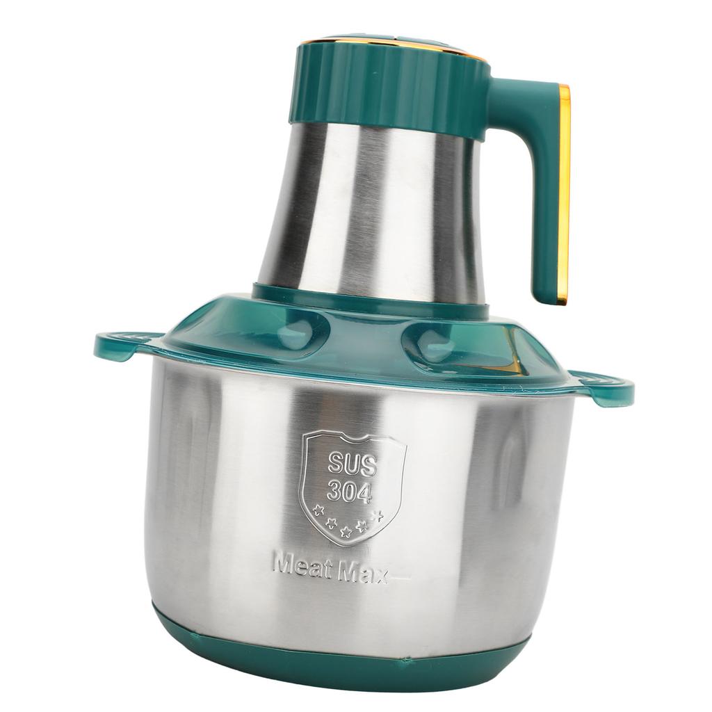 5L Stainless Steel Meat Grinder 500W Large Capacity 5 Blade Multifunctional Electric Food Processor Vegetable Chopper