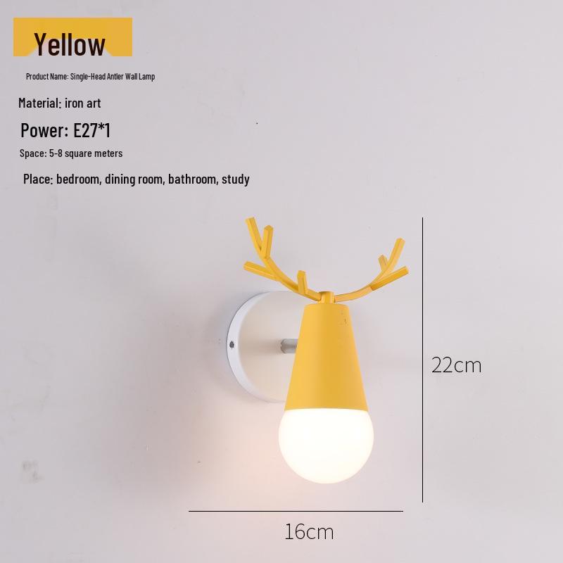 Modern Nordic Wall Lamp: Stylish Lighting for Bedroom, Living Room, Bar, or Staircase