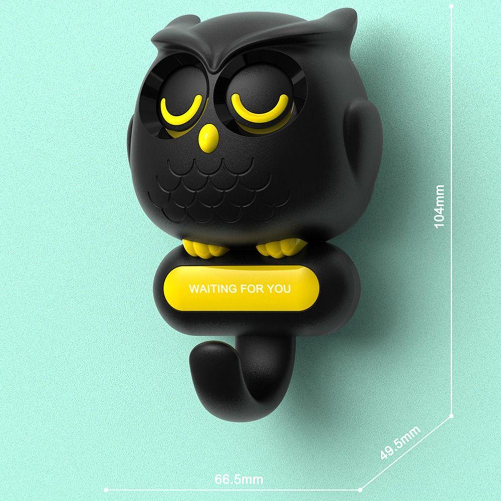 Key Holder Hooks Owl Blink Hook Free Punching Storage Rack New Animals Wall Hanging Hook