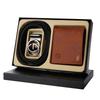 The First Layer Of Cowhide Men'S Belt Wallet Combination Set, Automatic Buckle Belt Wallet, High-End Gift Box Can Be