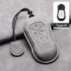 Leather Car Remote Key Case Cover for Xiaopeng Xpeng P5 P7 G3 G6 G9 G3i 2021 2022 Car Key Fob Shell Holder Keychain Accessories