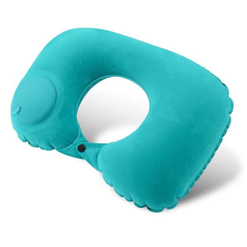 Cuscino per sedile auto gonfiabile automatico portatile a forma di U per esterni