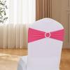 3pcs Chair Cover Chair Cover Bowknot Removable Stretch Elastic Decorative Accessories