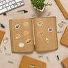 35pcs-50pcs Cartoon Dessert Stickers Vibrant Food Stationery Stickers Graffiti Decals For Laptop Motorcycle Luggage Phone